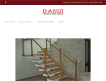 Tablet Screenshot of dandimadeiras.com.br